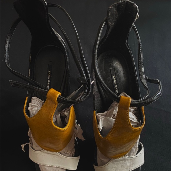 Zara tricolor heels - Picture 2 of 4